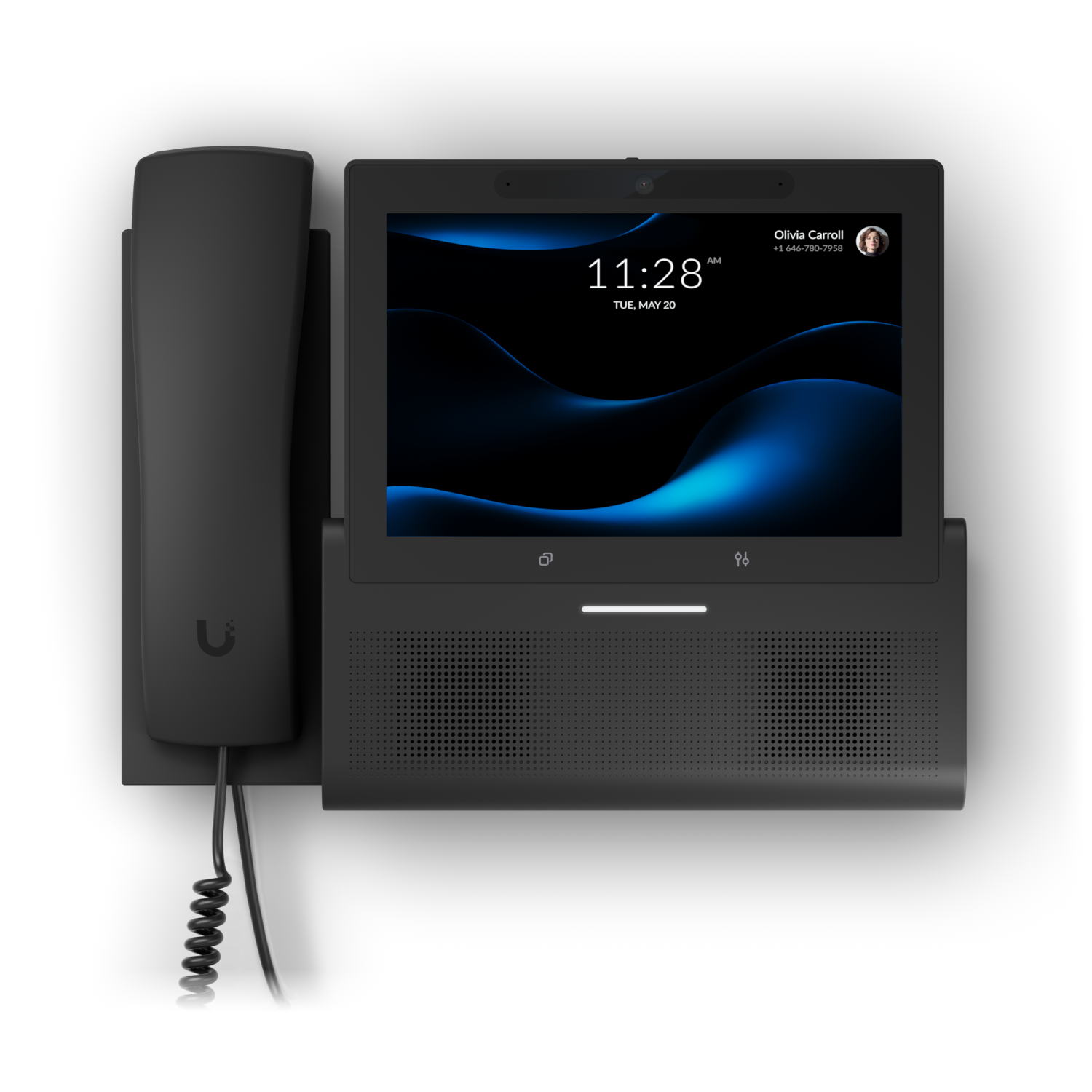 Wall-mountable UniFi Talk 7" touchscreen
