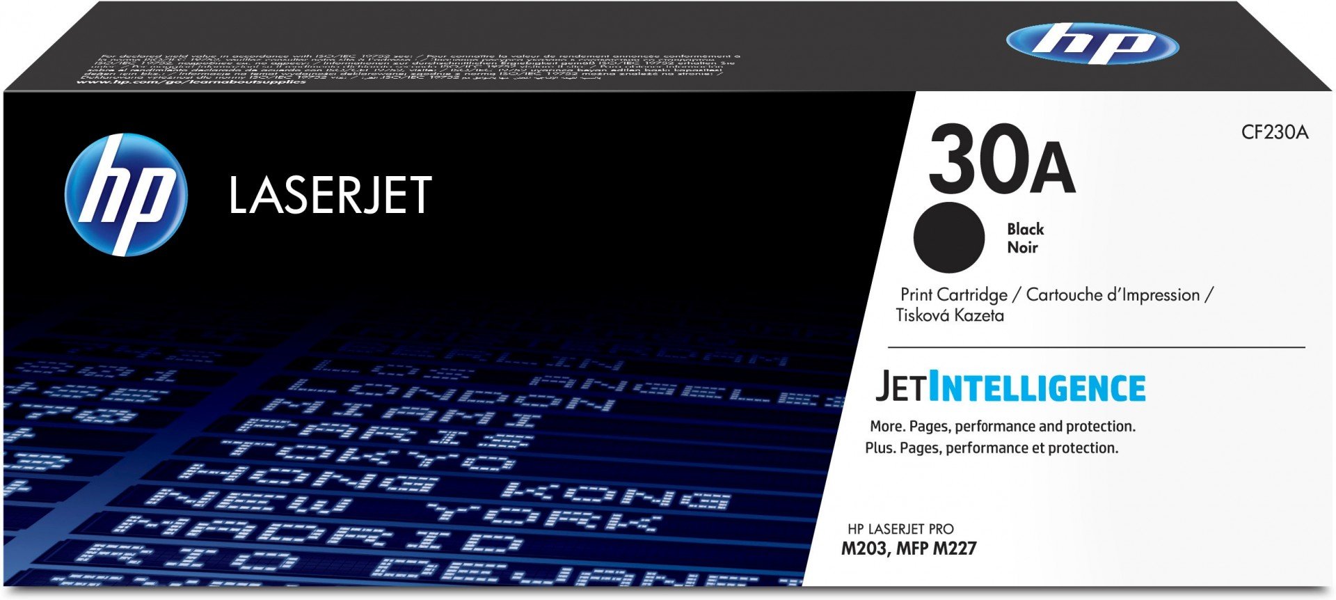 HP 30A original LaserJet Toner cartridge CF230A Black