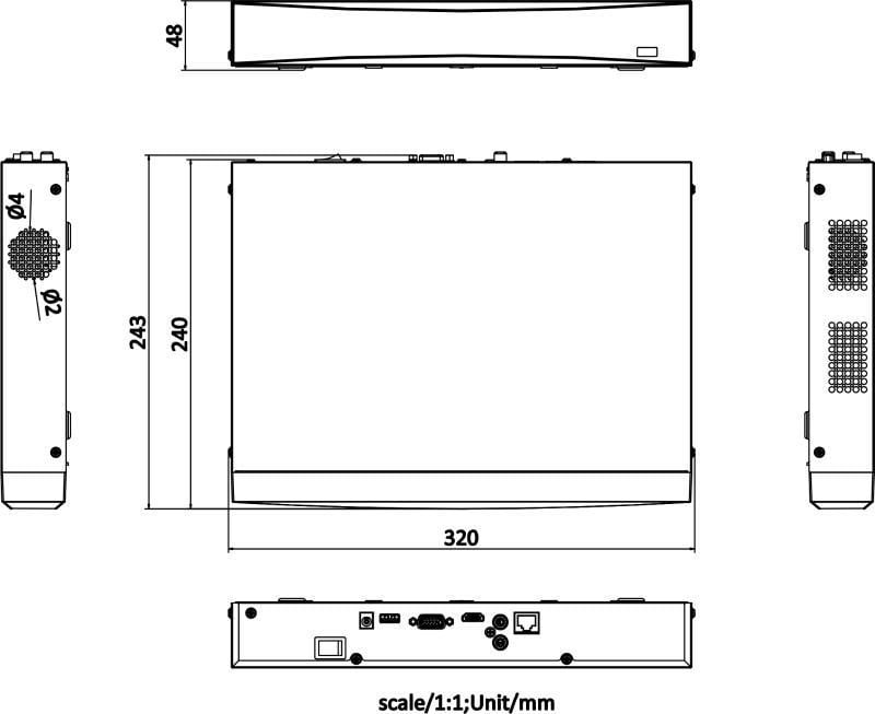 Hikvision DS-7608NXI-K1(D)/Alarm4+1 8-canaux 1U AcuSense K VPro NVR