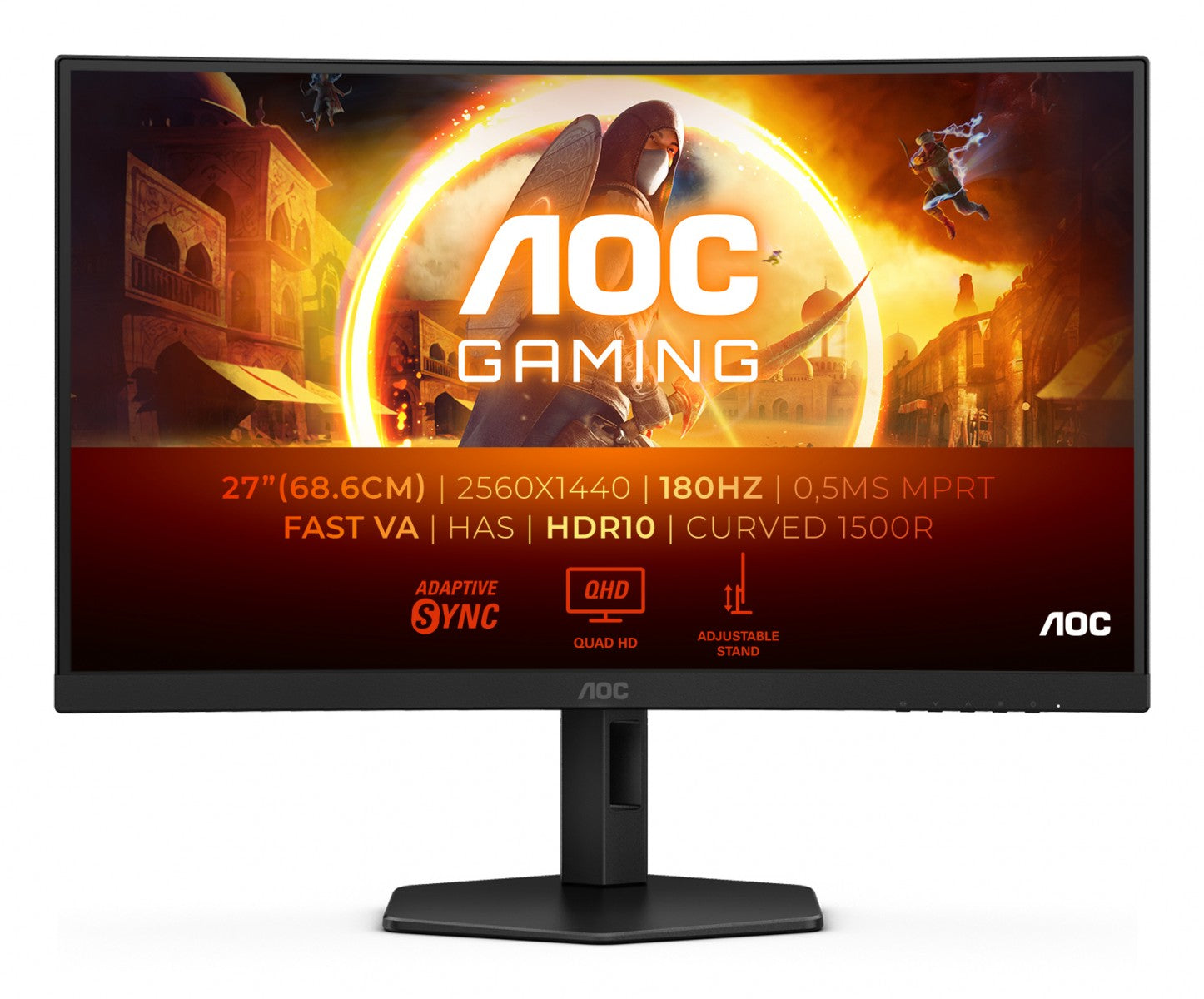 AOC Gaming CQ27G4X - 27 Zoll QHD Curved