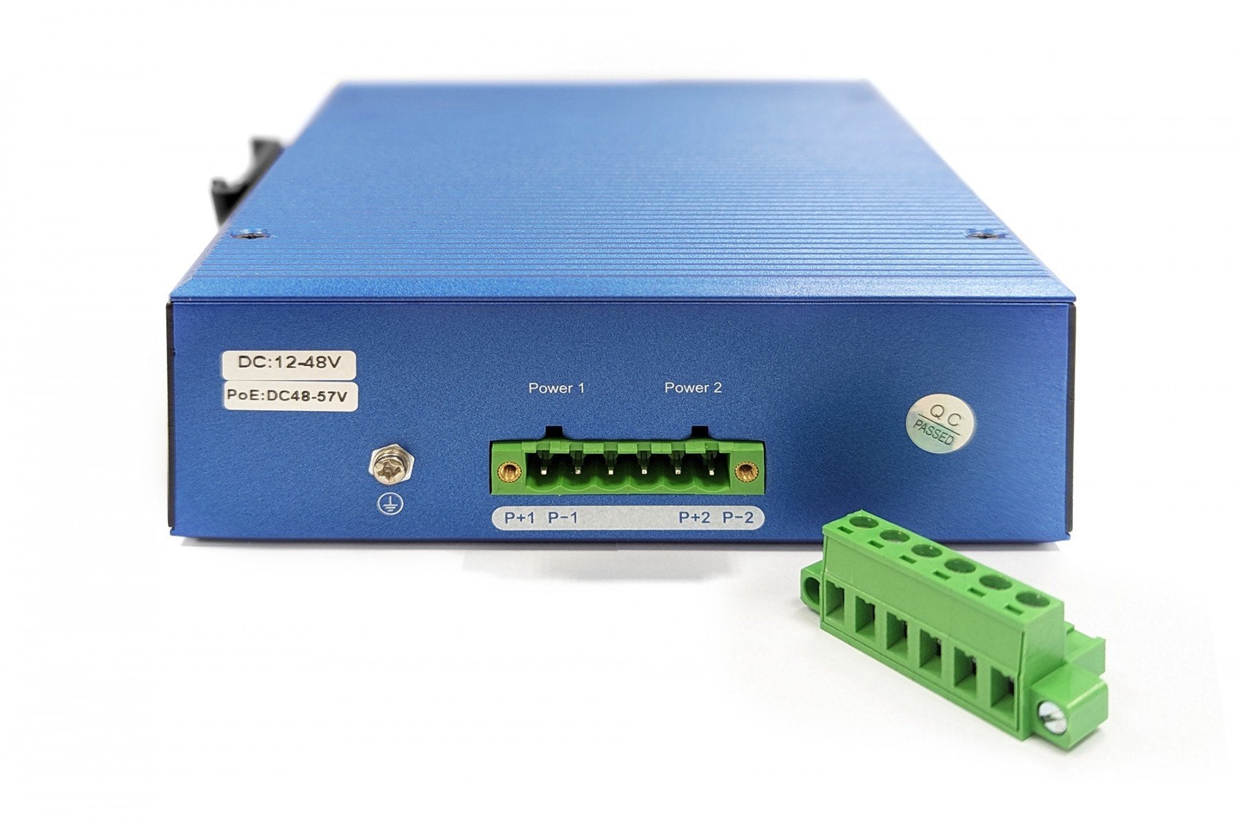 Digitus DN-651159 commutateur réseau Géré Gigabit Ethernet (10/100/1000) Connexion Ethernet, supportant l'alimentation via ce port (PoE) Noir, Bleu