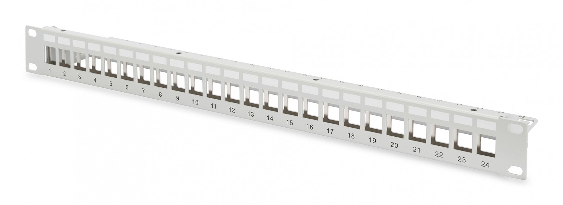 Digitus DN-91410-24 Panneau de brassage modulaire, 24 ports, équipé de 24x DN-93615