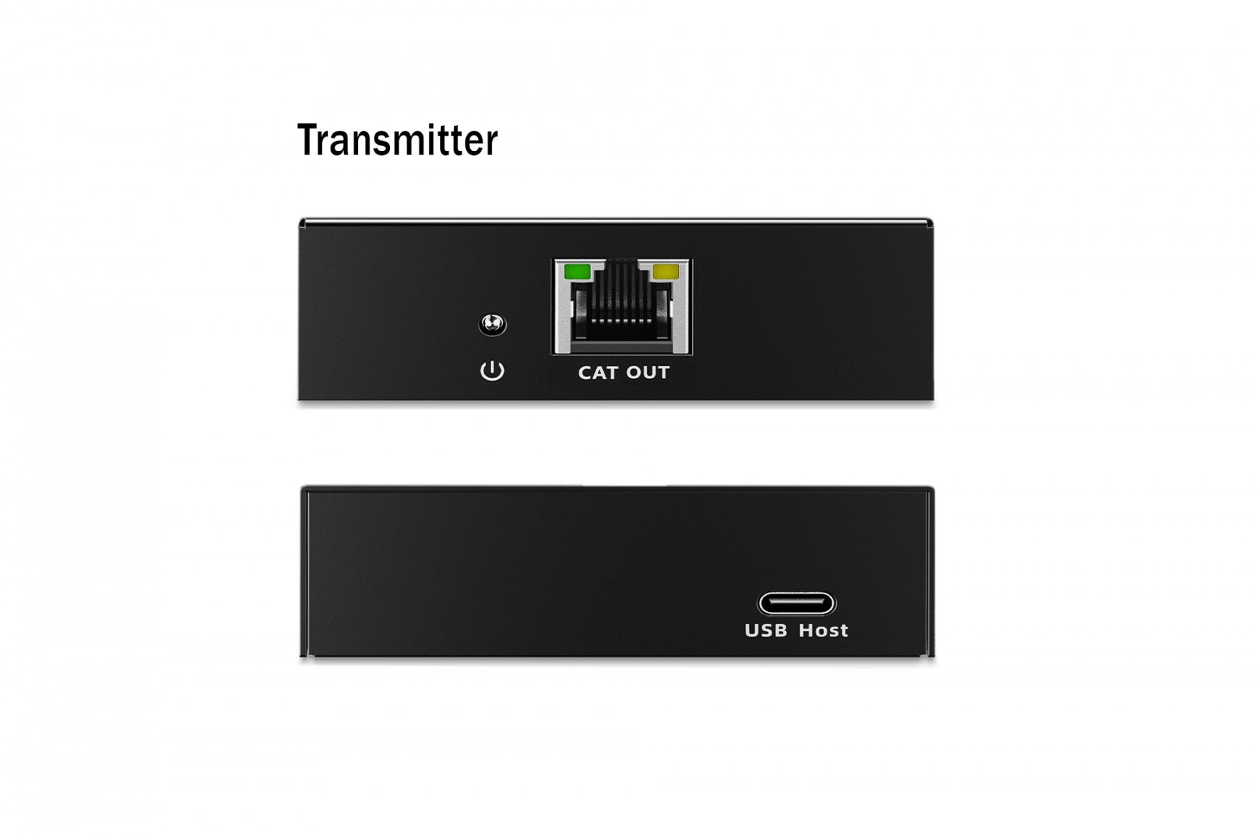 Extenseur via câble torsadé Cat.6A USB 3.1 Gen1 jusqu'a 100m, 3x USB-A, 1x USB-C jusqu'a 5 Gbps, 1x RJ45 (Gigabit Ethernet) - ensemble (récepteur/émetteur)