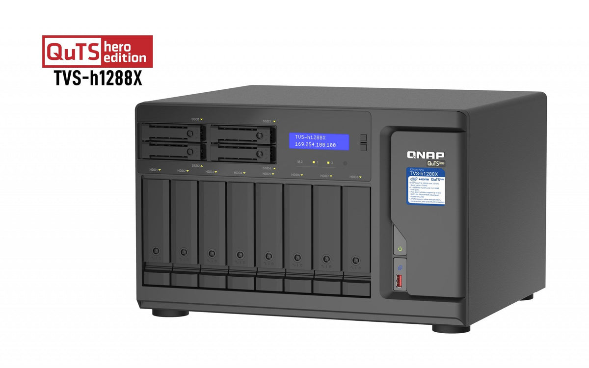 12-Bay TurboNAS Xeon W-1250 16GB RAM