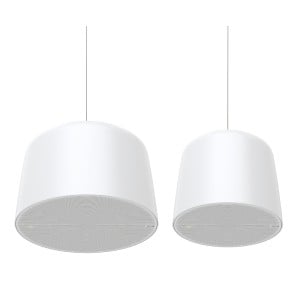 AXIS 02390-001 haut-parleur unidirectionnel blanc filaire