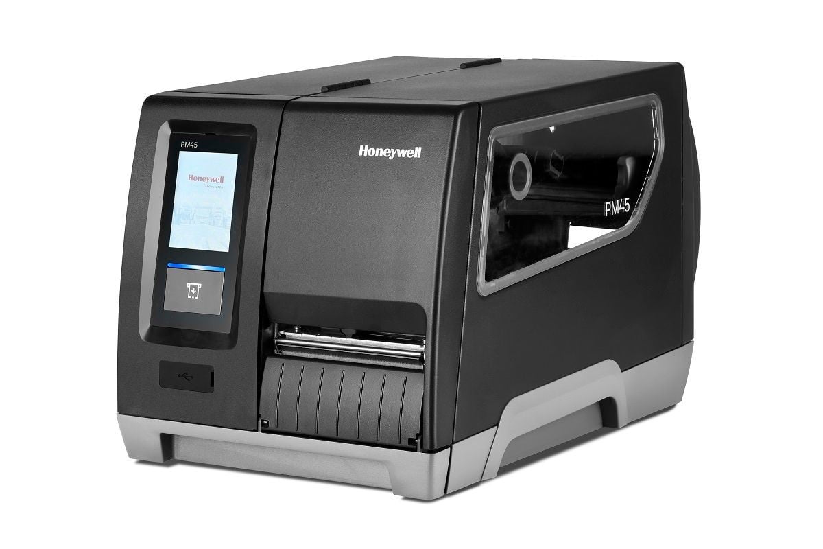 Honeywell PM45A imprimante pour étiquettes Transfert thermique 203 x 203 DPI 350 mm/sec Avec fil &sans fil Ethernet/LAN Wifi Bluetooth