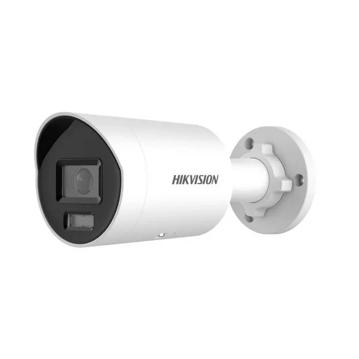 Hikvision DS-2CD2087G2H-LIU/SL(4mm)(eF) Caméra réseau Mini Bullet fixe 8 MP avec ColorVu et lumiere hybride intelligente