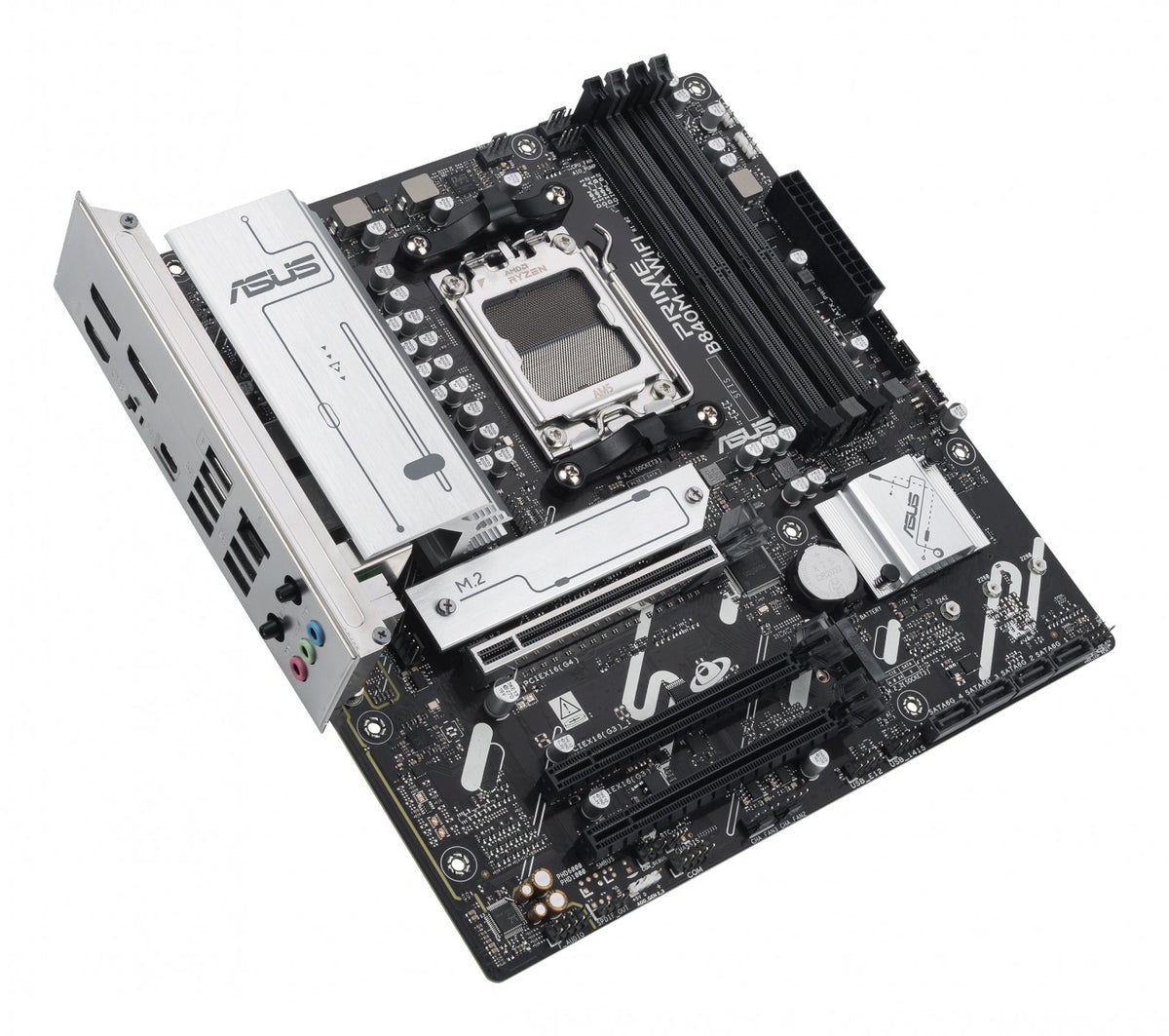 ASUS PRIME B840M-A WIFI AM5 DDR5 micro ATX MB 1xHDMI 2xDP 3xM.2 4xSATA