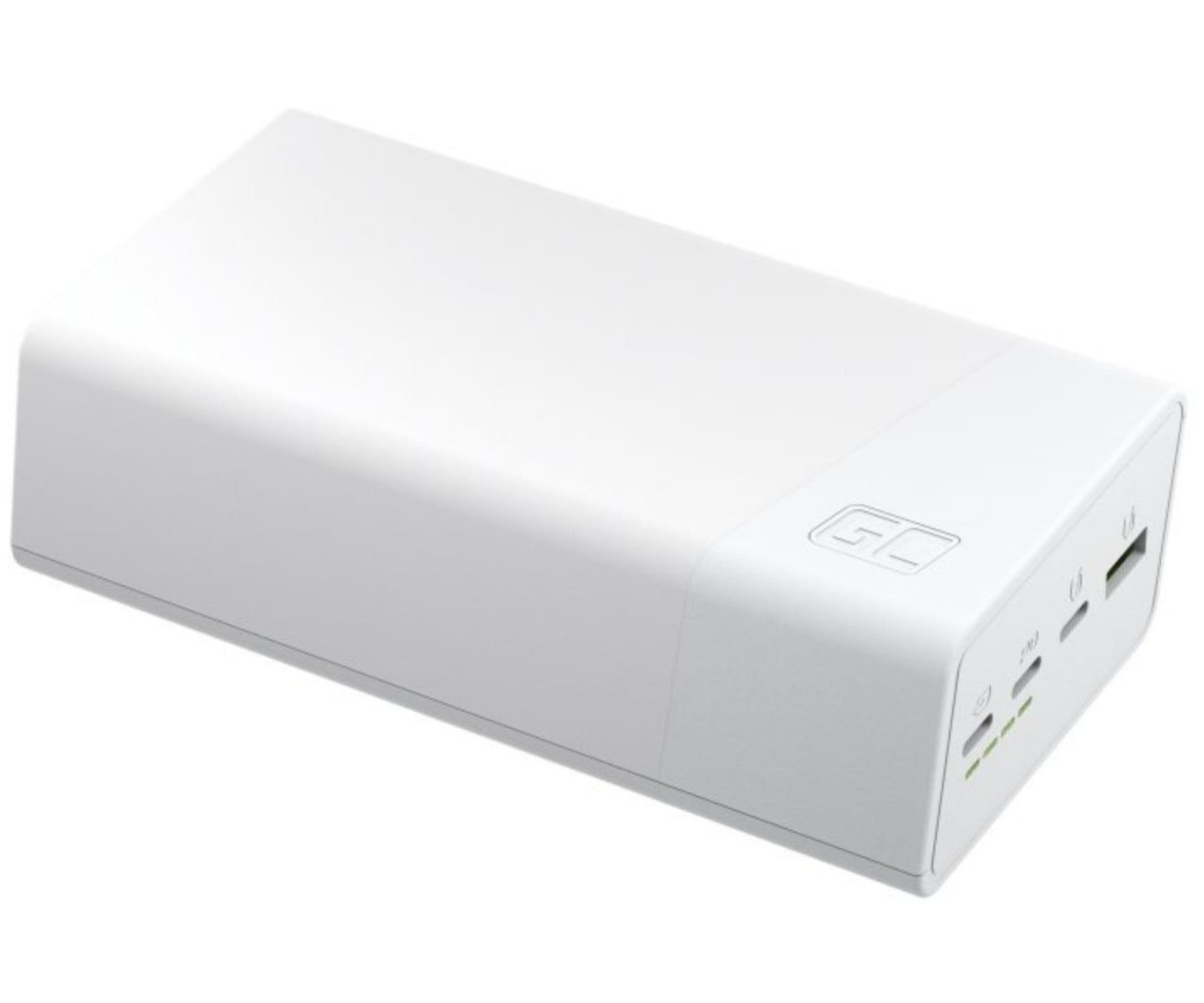 Green Cell PBGC30W PowerPlay 30 blanc powerbank 30 000mAh 22.5W 4 ports