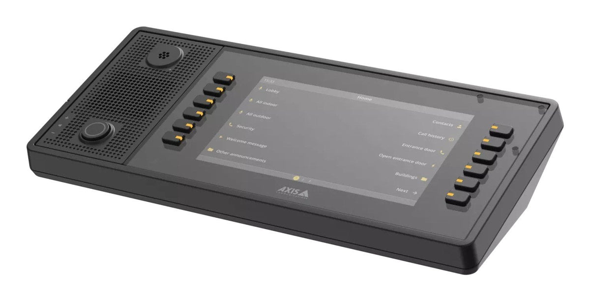 "AXIS C6110 systeme de vidéophone 17,8 cm (7"") Noir"