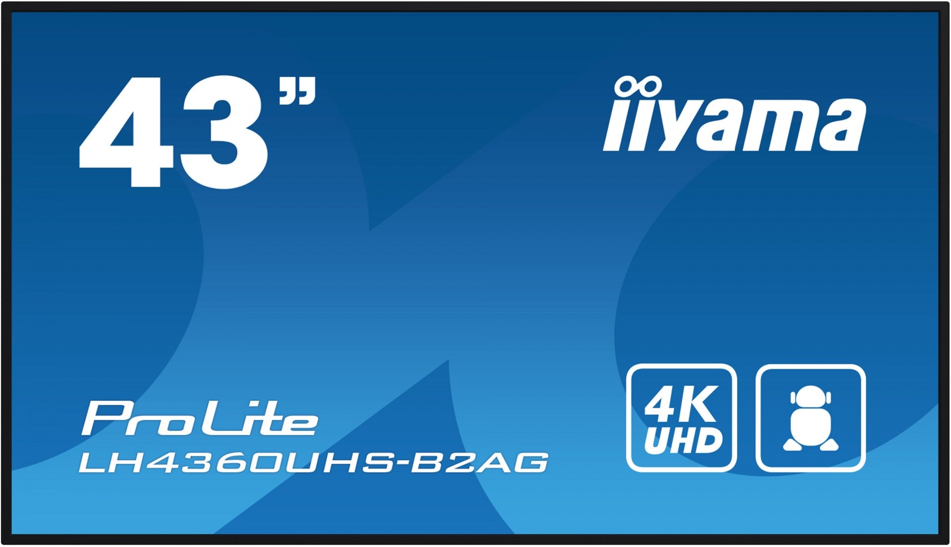 43" 3840x2160 UHD VA Haze 25% 500c