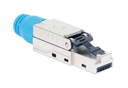 Intellinet 791199 connecteur de fils RJ45 Bleu