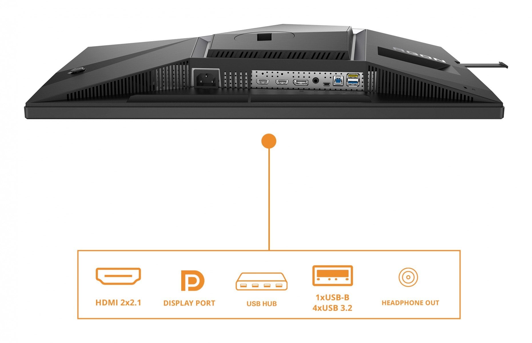 AOC CS24A 24.1p FHD Fast TN 610Hz 0.5ms 500cd/m2 HDMI2.1 DP USB 3.2 HUB USB PIVOT