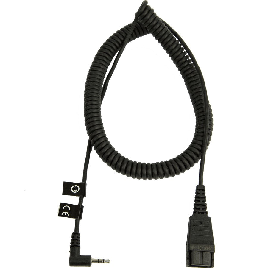 Mobile QD Cord Coiled+2.5mm Jack