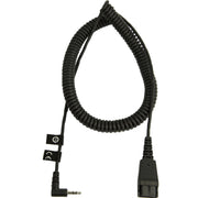 Mobile QD Cord Coiled+2.5mm Jack