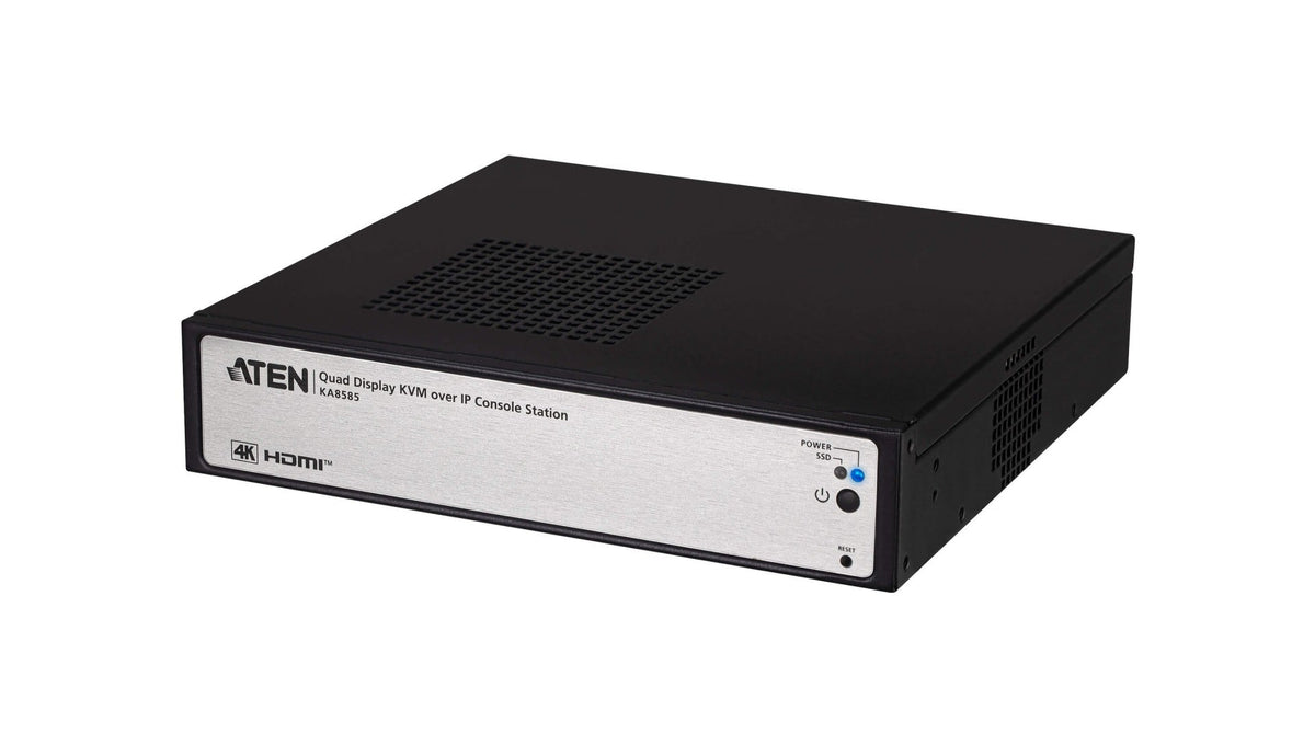 Aten KA8585-AX-G Quad Écran KVM sur IP Console Station