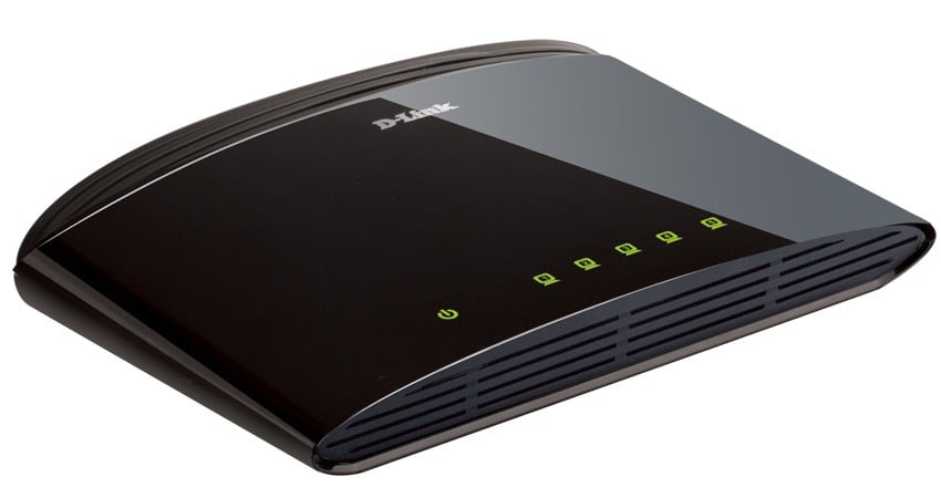 D-Link DES-1005D Non-géré Fast Ethernet (10/100) Noir