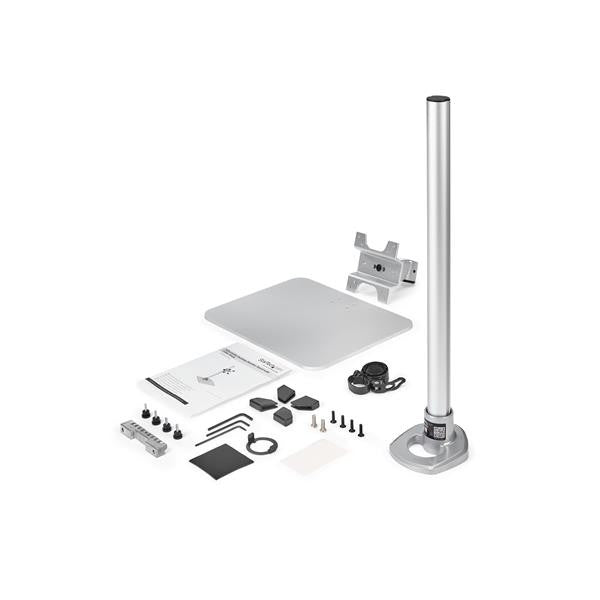 Single Monitor Stand - Silver