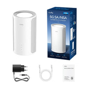 Cudy P2 routeur sans fil 2.5 Gigabit Ethernet Bi-bande (2,4 GHz / 5 GHz) 5G Blanc
