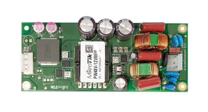 Mikrotik PW48V-12V85W adaptateur de puissance & onduleur Vert