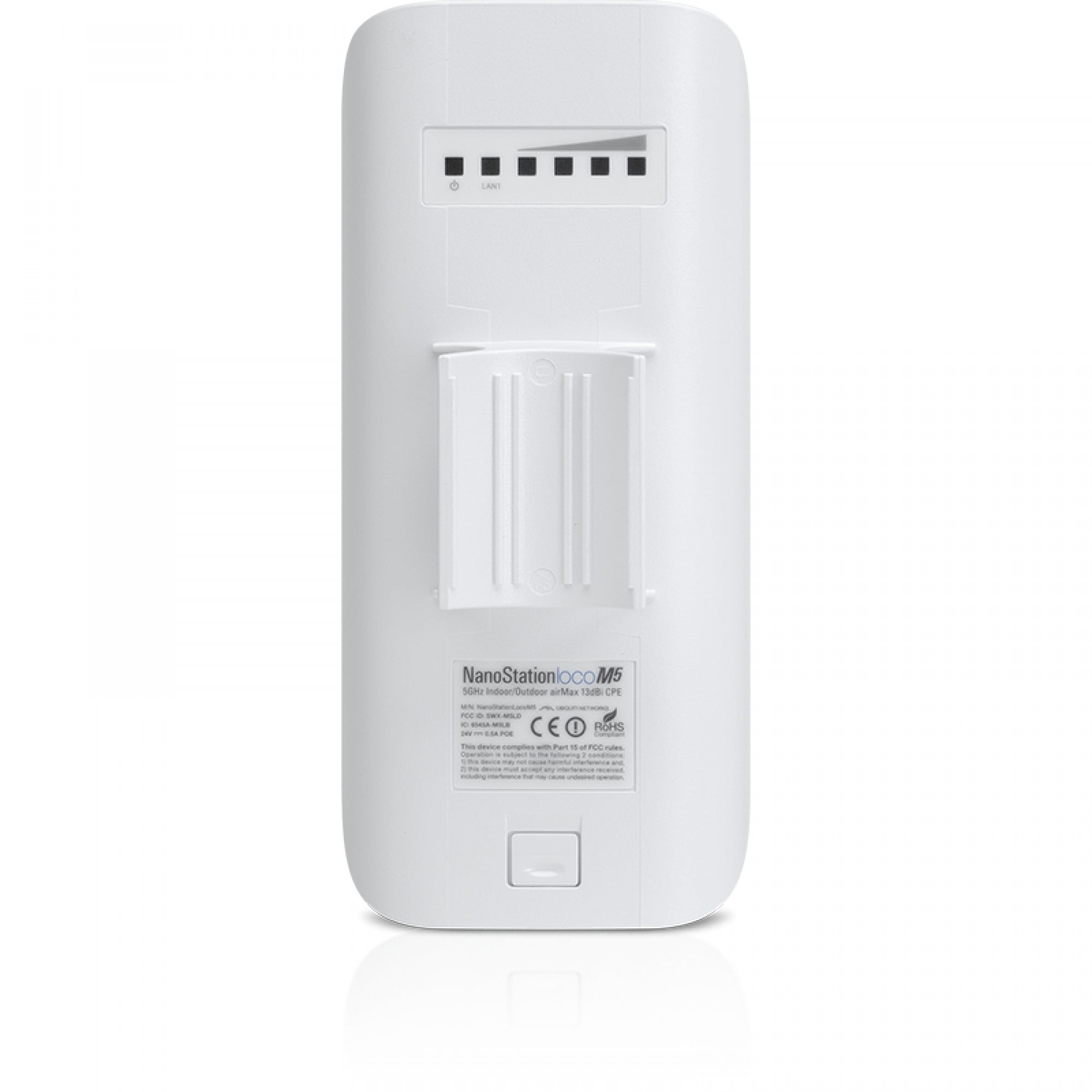 Ubiquiti LOCOM2 Networks NanoStation M2 150 Mbit/s Blanc Connexion Ethernet, supportant l'alimentation via ce port (PoE)