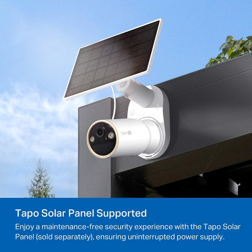 TP-Link Tapo C460 Balle (forme) Caméra de sécurité IP Extérieure 3840 x 2160 pixels Plafond/mur