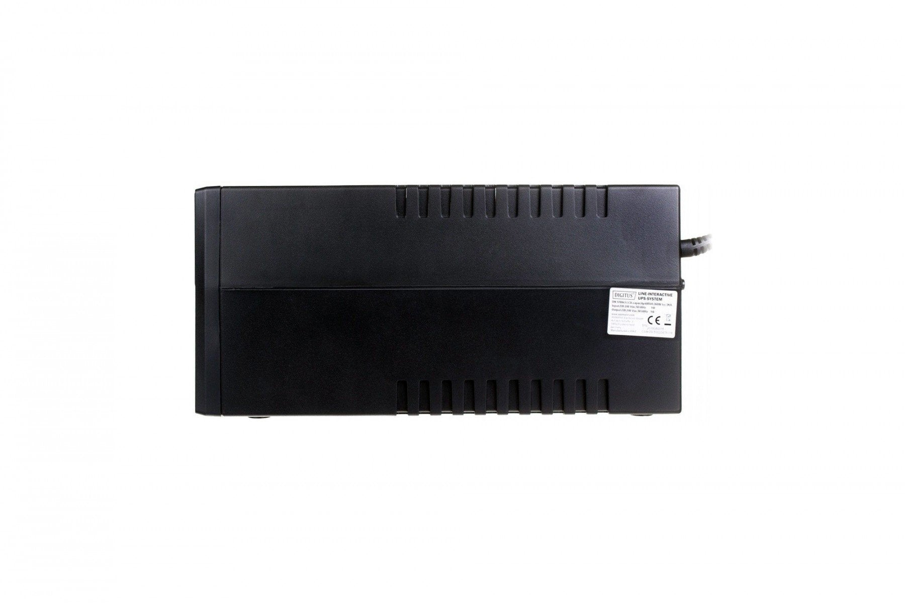 Digitus DN-170064-LCD alimentation d'énergie non interruptible Interactivité de ligne 0,8 kVA 480 W 2 sortie(s) CA