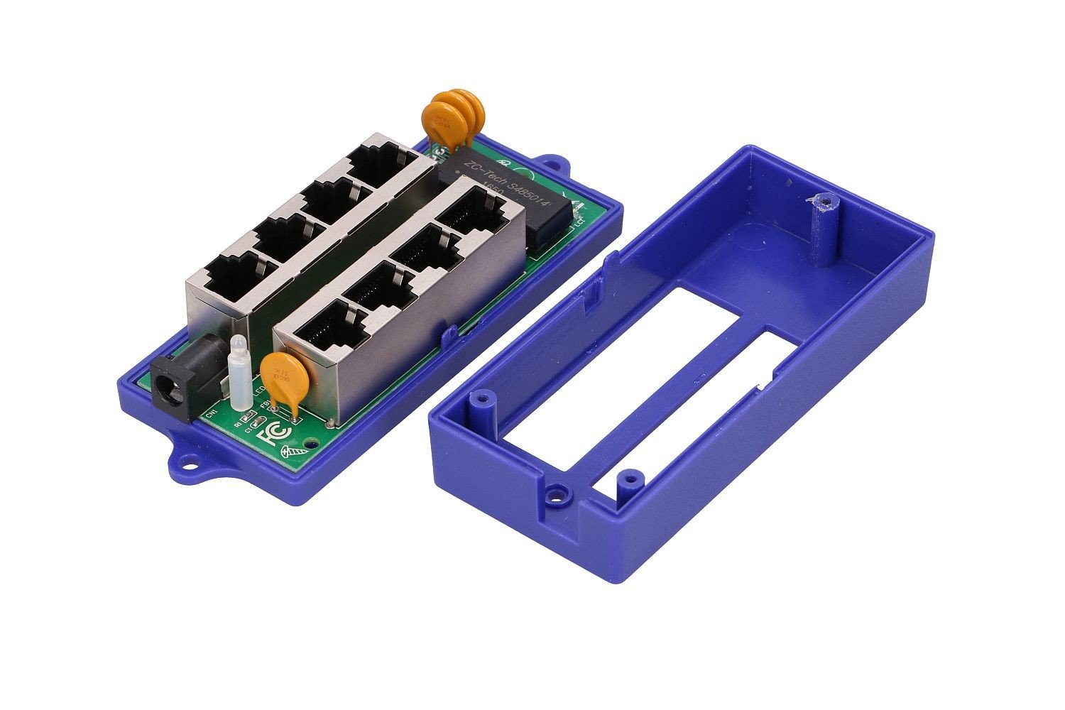 Extralink 4 Ports | Injecteur PoE Gigabit | 4x 1000Mb/s RJ45
