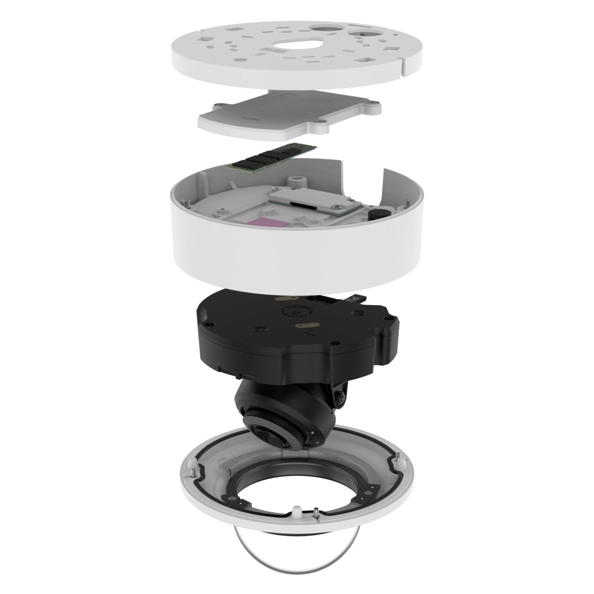 Hanwha PNV-A6081R-E2T caméra de sécurité Dôme Caméra de sécurité IP Intérieure et extérieure 1920 x 1080 pixels Plafond