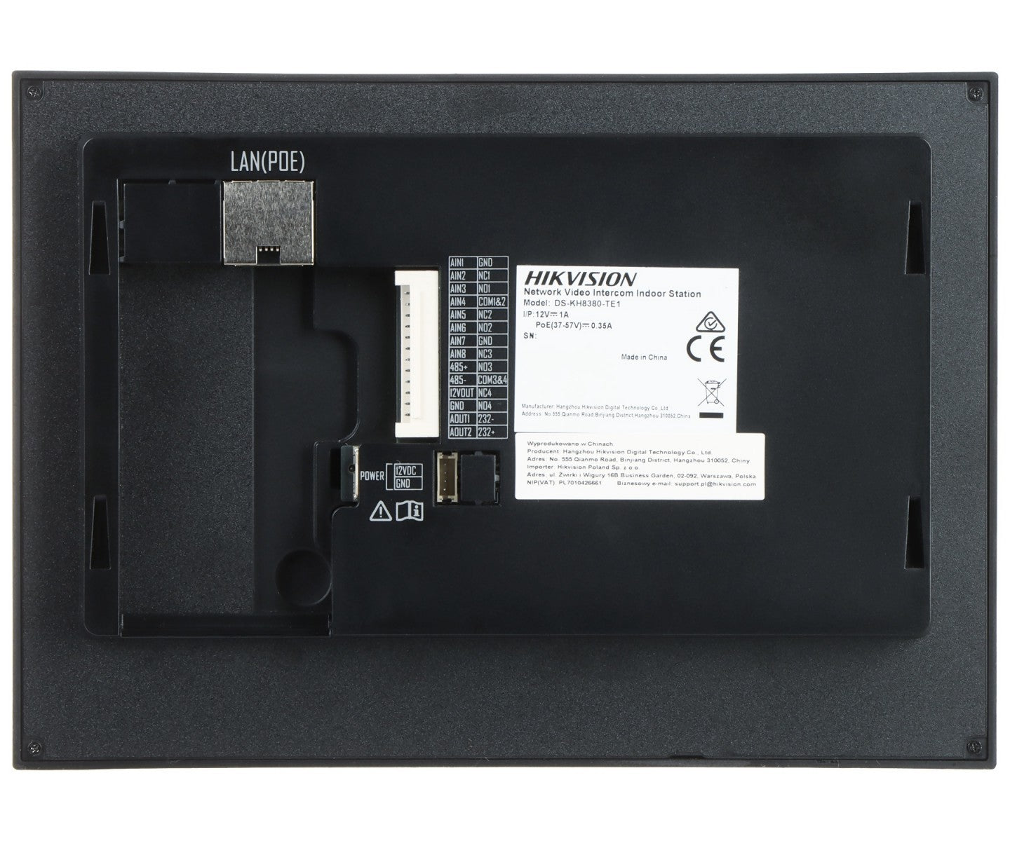 Hikvision DS-KH8380-TE1 Station intérieure série 8