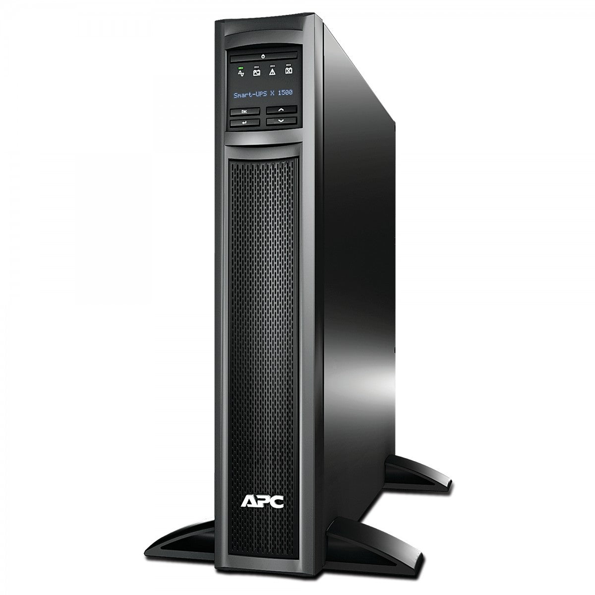 APC Smart-UPS X 1500 Rack/Tower LCD UPS rack-mountable AC 230V 1200Watt 1500VA RS-232 USB output connectors 8 2U Black