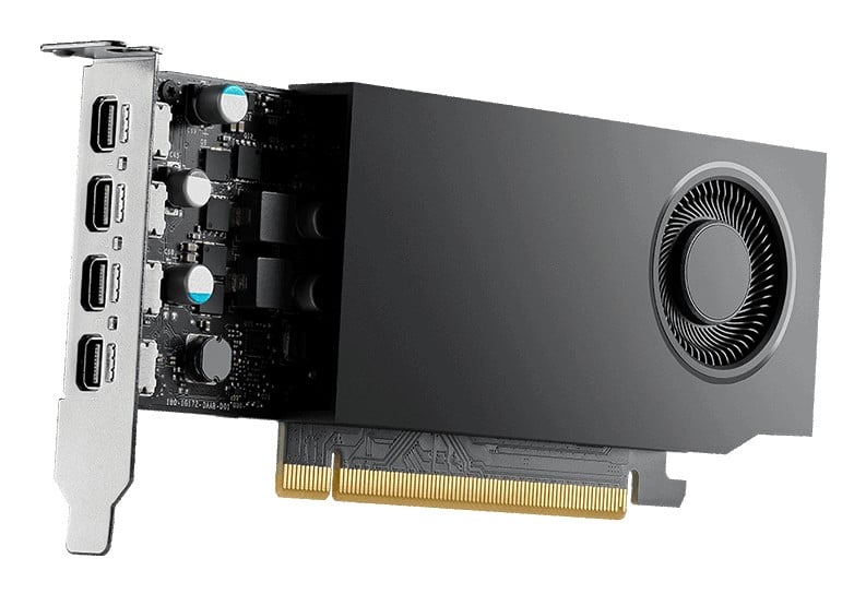 PNY NVIDIA RTX A1000 8 Go Low Profile Power Limited Version OEM VCNRTXA1000-PL