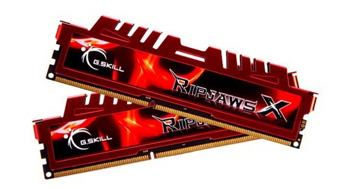 G.Skill RipjawsX, module de mémoire DDR3 16 Go (2x 8 Go) 2 x 8 Go