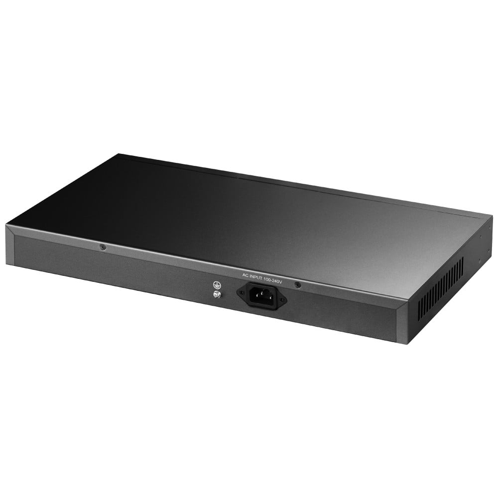 Cudy GS2018PS2 Géré L2 Gigabit Ethernet (10/100/1000) Connexion Ethernet, supportant l'alimentation via ce port (PoE) 1U Noir