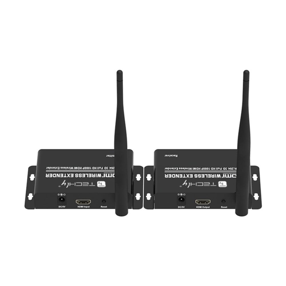 Techly IDATA HDMI-WL55 Extenseur HDMI sans fil 1.3 1080p60Hz jusqu'a 50m 5.8GHz