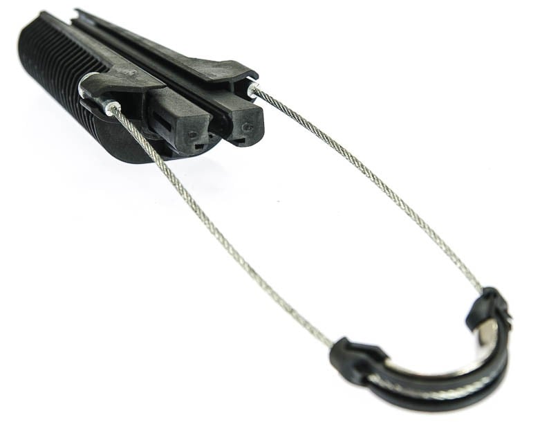 Extralink FIBER OPTIC CABLE CLAMP 2.3 range-câbles et serre-câbles Noir 1 piece(s)