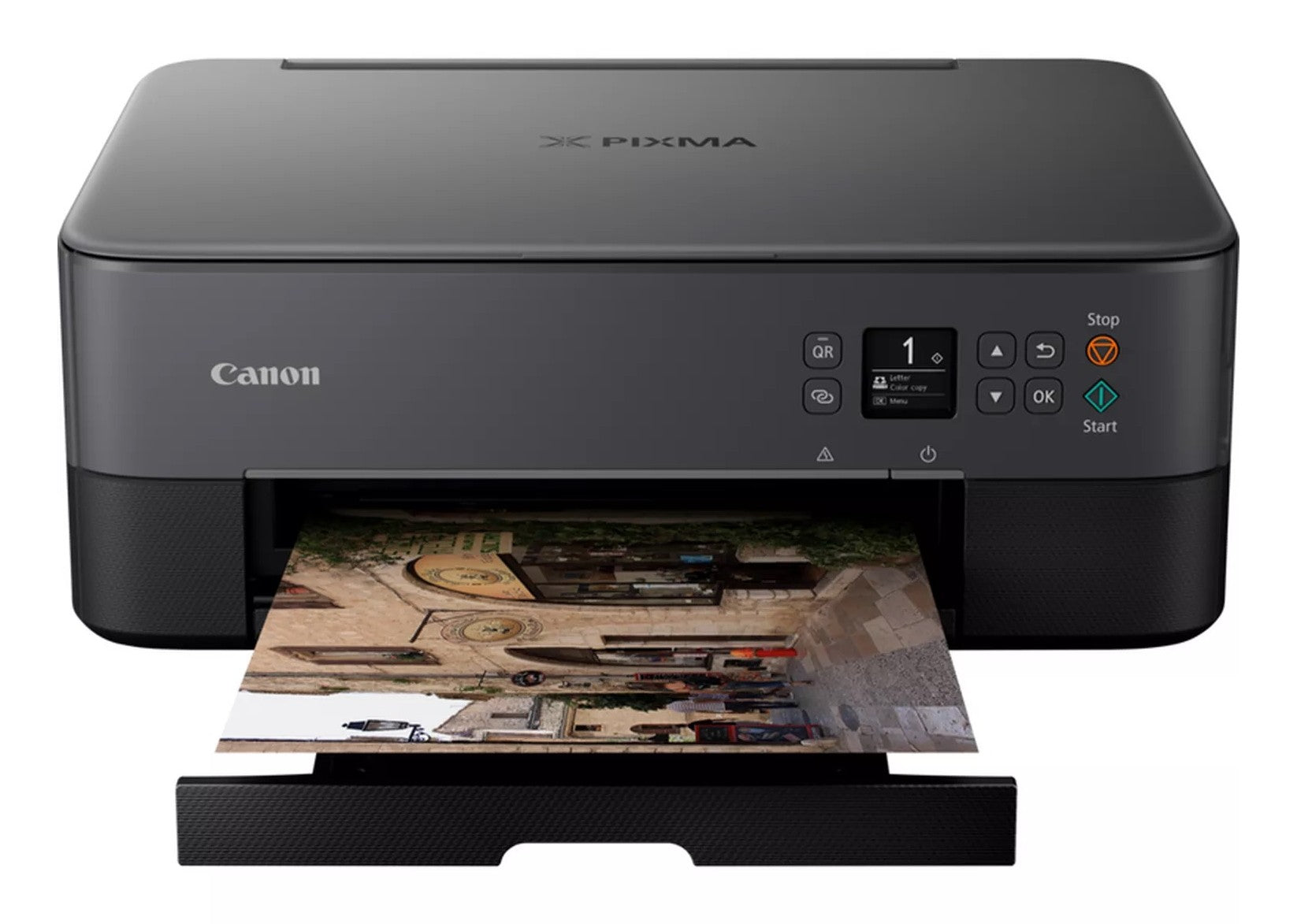 CANON PIXMA TS5350i MFP colour inkjet A4 13ipm Print 200sheets USB Wi-Fi Black (P)