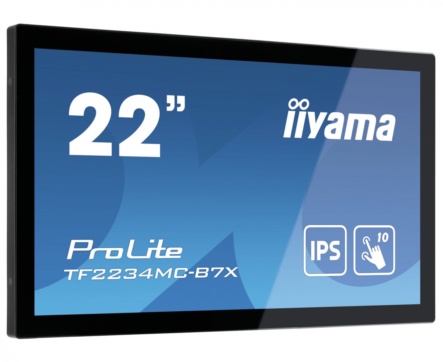 "iiyama ProLite TF2234MC-B7X écran plat de PC 54,6 cm (21.5"") 1920 x 1080 pixels Full HD LED Écran tactile Multi-utilisateur Noir"