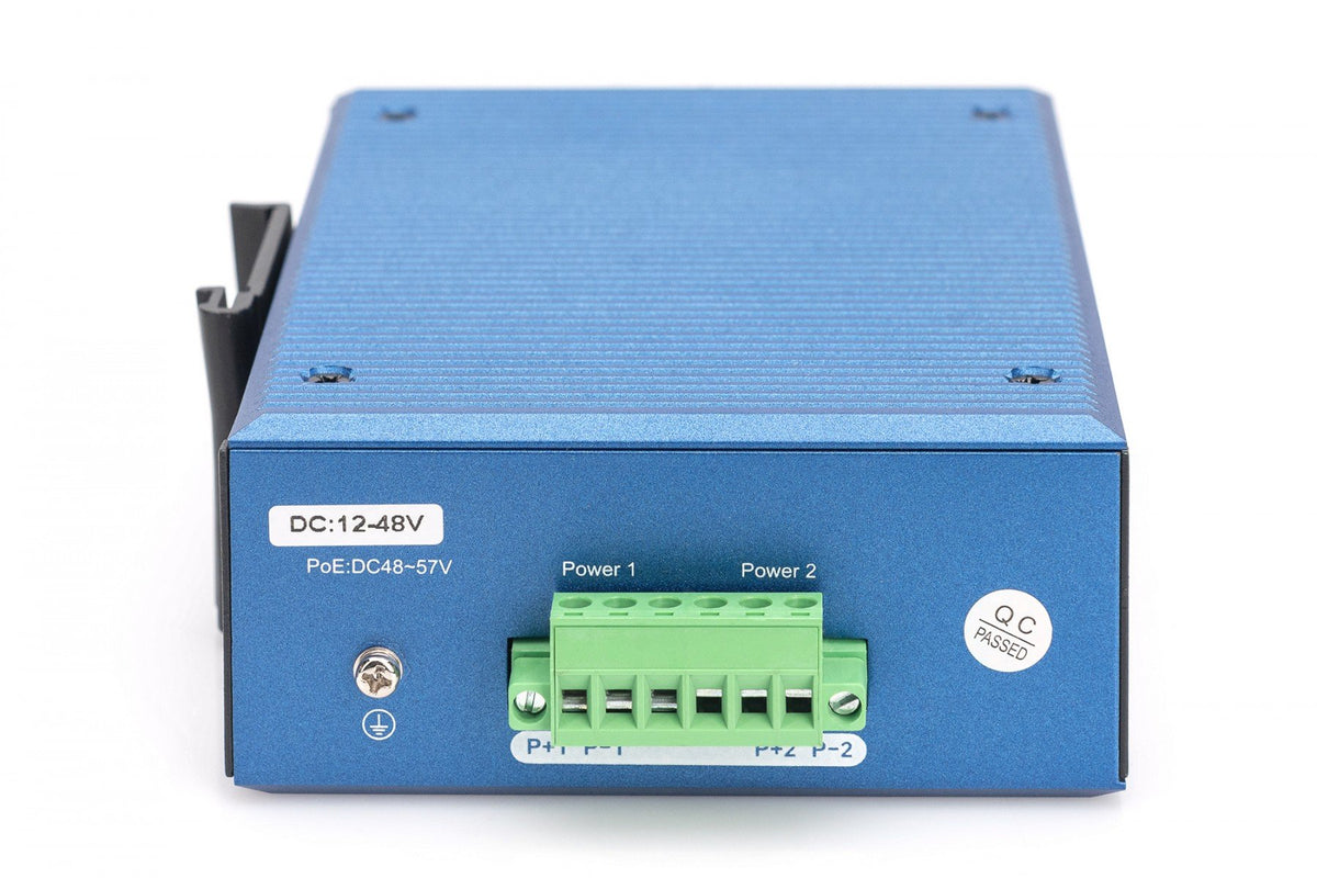 Digitus DN-651154 commutateur réseau Géré Gigabit Ethernet (10/100/1000) Noir, Bleu