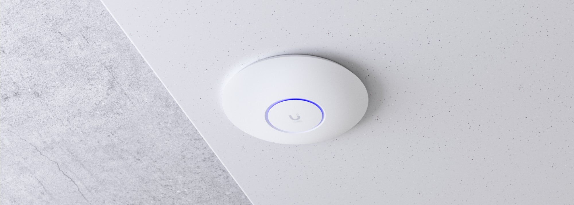 Ceiling-mount WiFi6E AP with 2.5GbE 10.