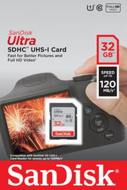 Ultra 32GB SDHC Memory Card