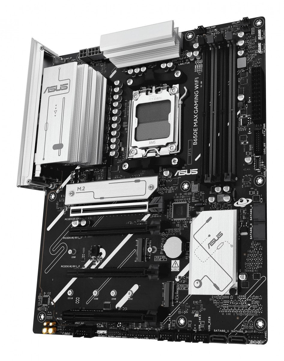 ASUS B650E MAX GAMING WIFI AMD B650 DDR5 ATX motherboard 1xHDMI 1xDP 3xM.2 4xSATA