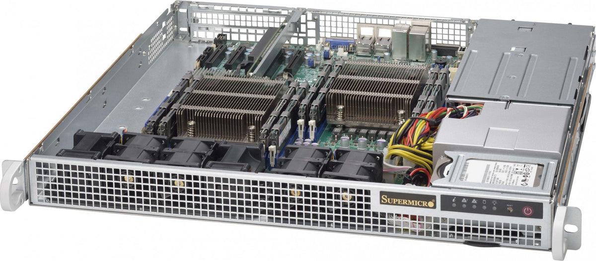 Supermicro SuperChassis 514-R407C Support Gris 400 W