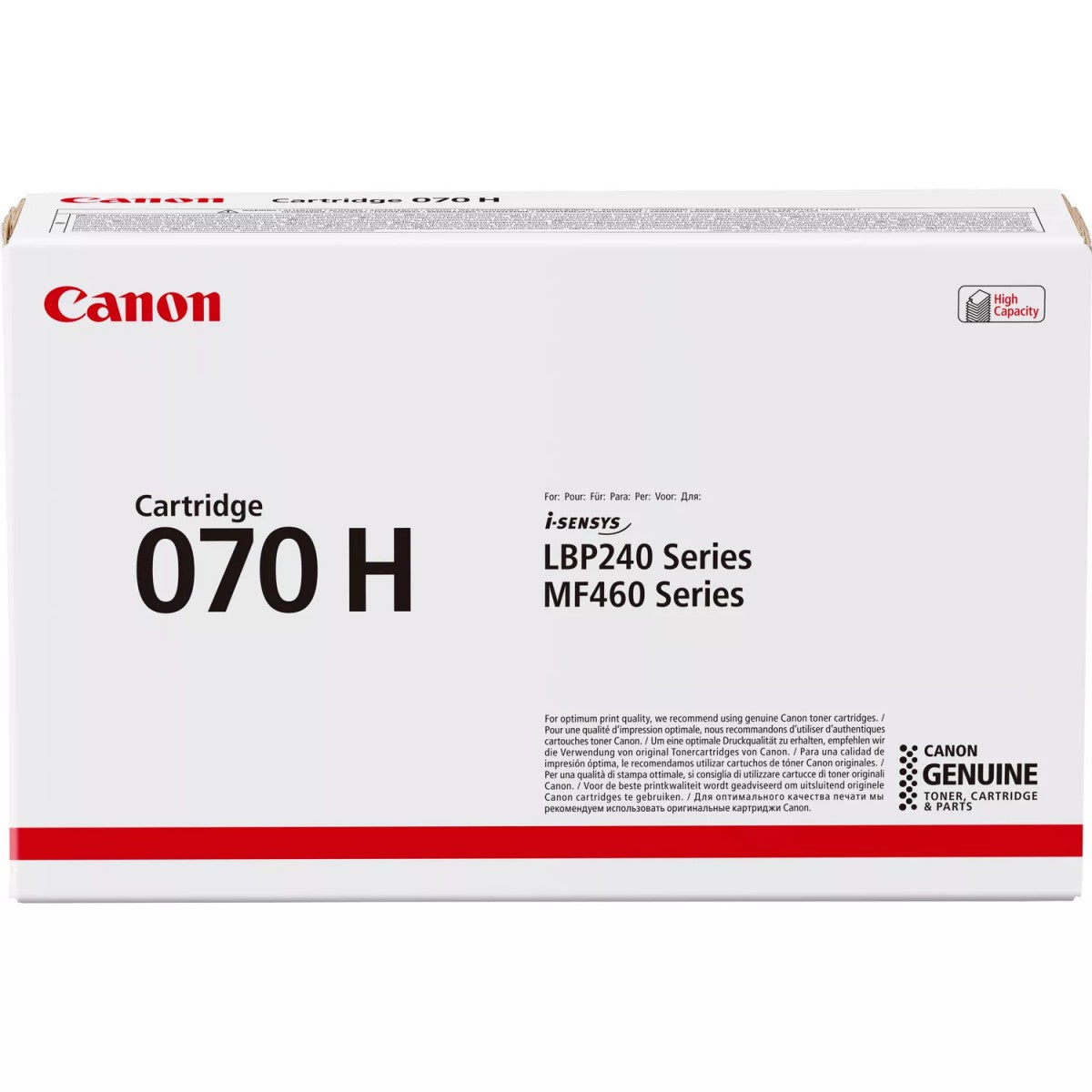 CANON Toner Cartridge 070 H