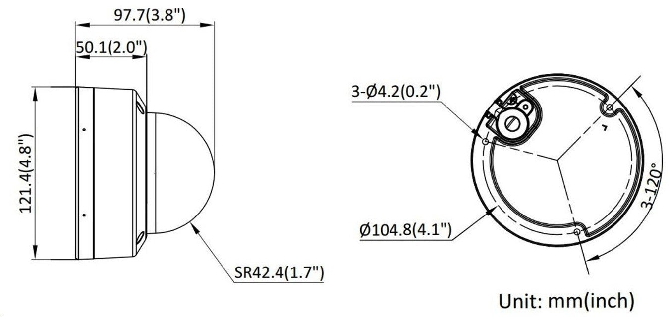 Hikvision DS-2CD2147G2H-LISU(2.8mm)(eF) 4 MP Smart Hybrid Light with ColorVu Fixed Dome Network Camera