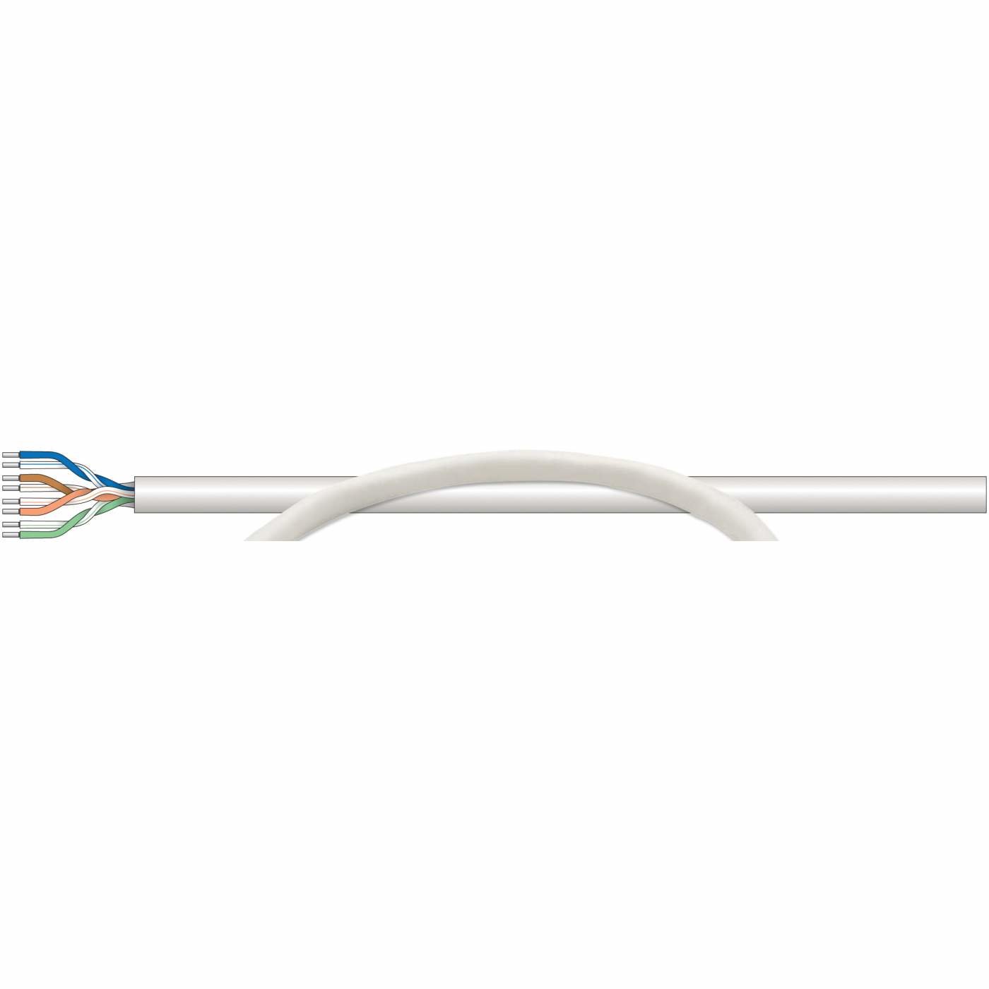 Intellinet 325899 Câble Cat5e U/UTP en vrac 305m Gris 24 AWG