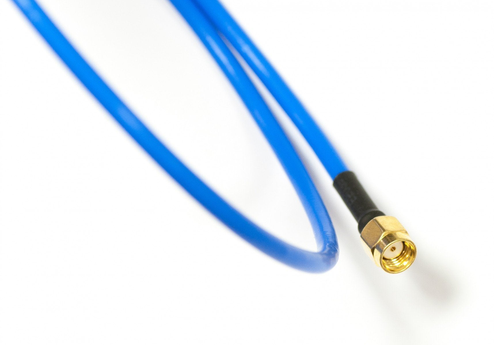 Mikrotik Flex-guide câble coaxial 0,5 m RPSMA Bleu