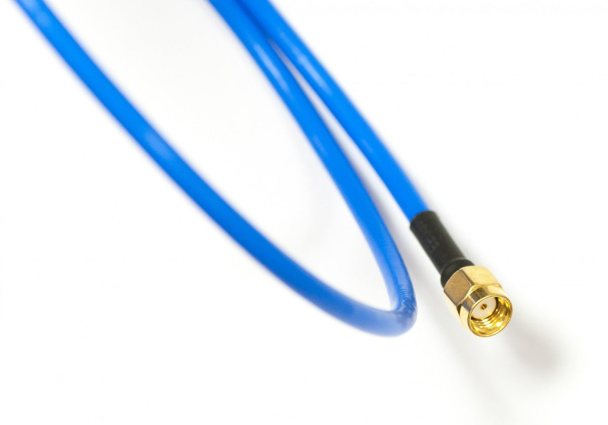 Mikrotik Flex-guide câble coaxial 0,5 m RPSMA Bleu