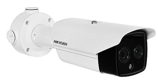 Hikvision DS-2TD2628-10/QA Caméra réseau Bullet a double spectre thermique et optique