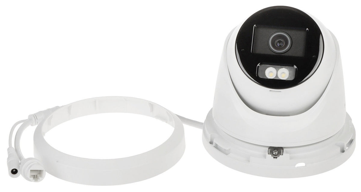 Hikvision DS-2CD2343G2-LI(2.8mm) 4 MP caméra réseau turret avec Acusense et éclairage hybride intelligent fixe